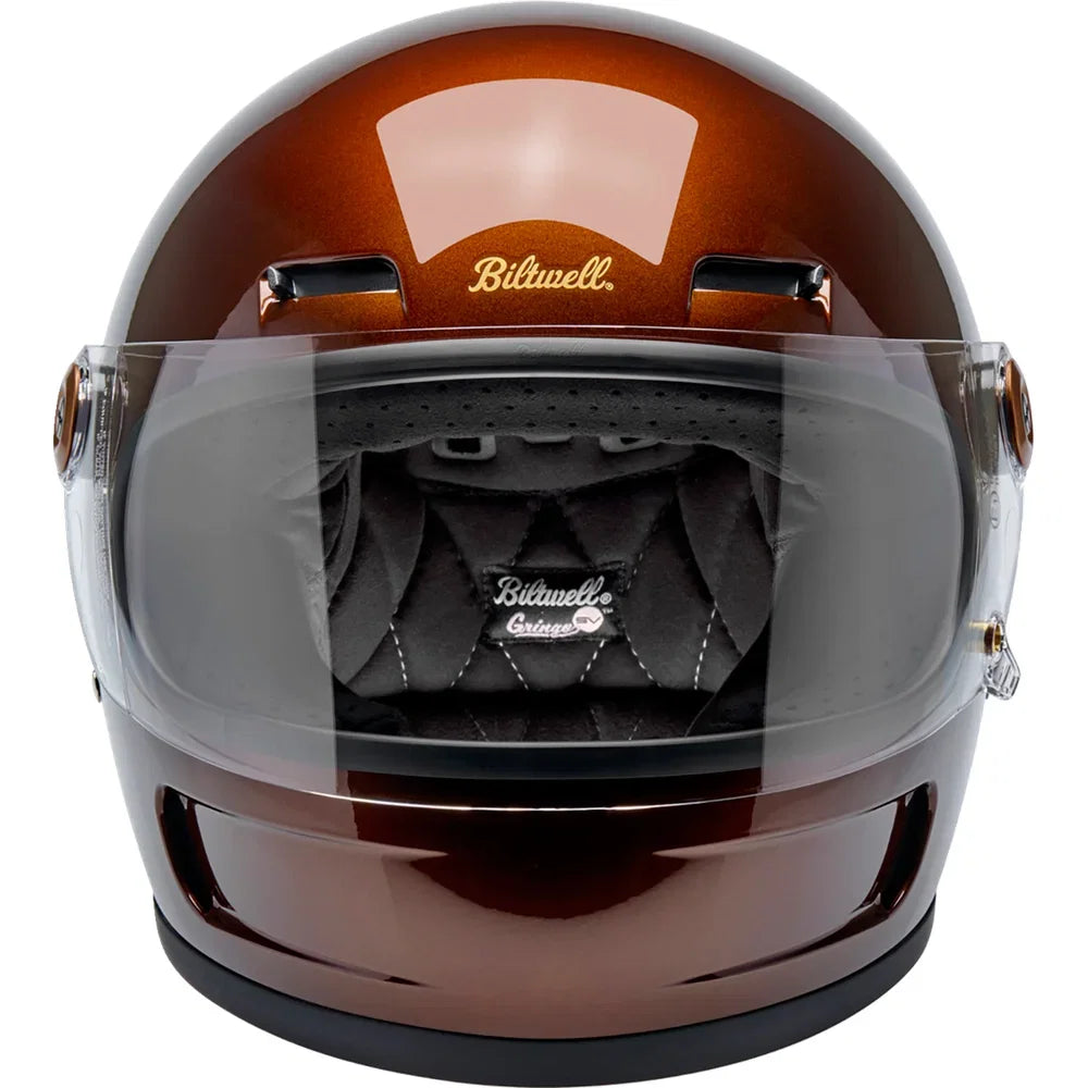 Casco gringo sv metalizado whisky