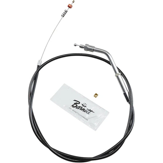 Cable de acelerador/ralentí de vinilo negro