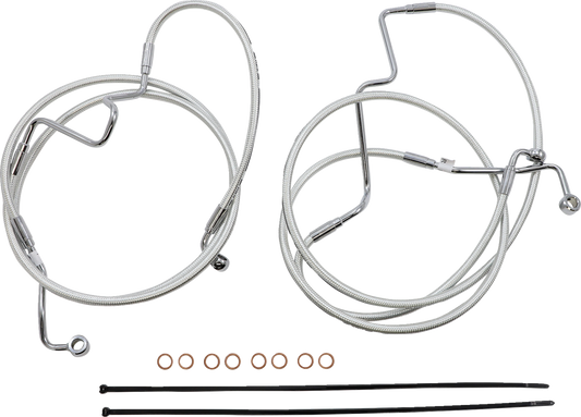 Kit de instalación de manillar de diseñador Sterling Chromite II® - Kit de instalación de manillar de diseñador Sterling Chromite II® - 18"-20" - '21-'22 FLHR