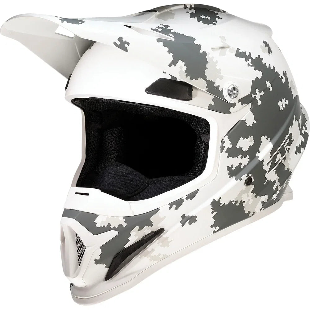 Casco rise snow camo