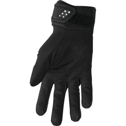 Guantes spectrum negro/blanco para mujer