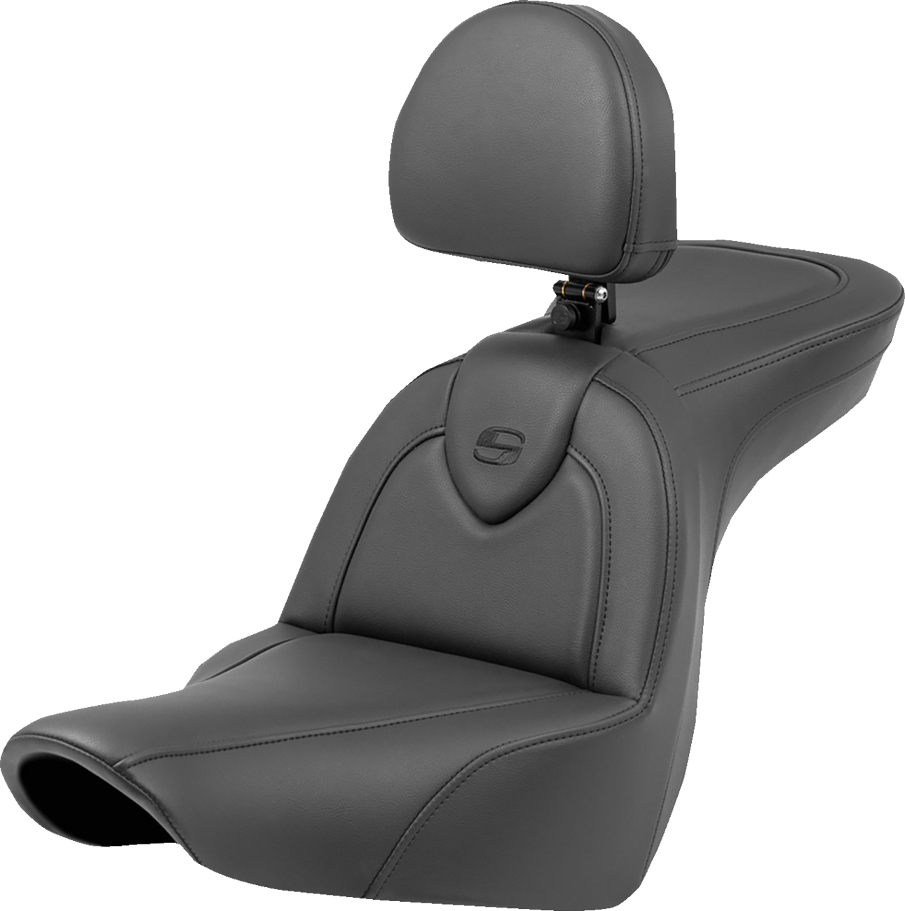 Asiento de alcance estándar Roadsofa™ - Asiento Roadsofa™ - con respaldo - Negro/Costuras negras - FXLR/FLSB '18-'23