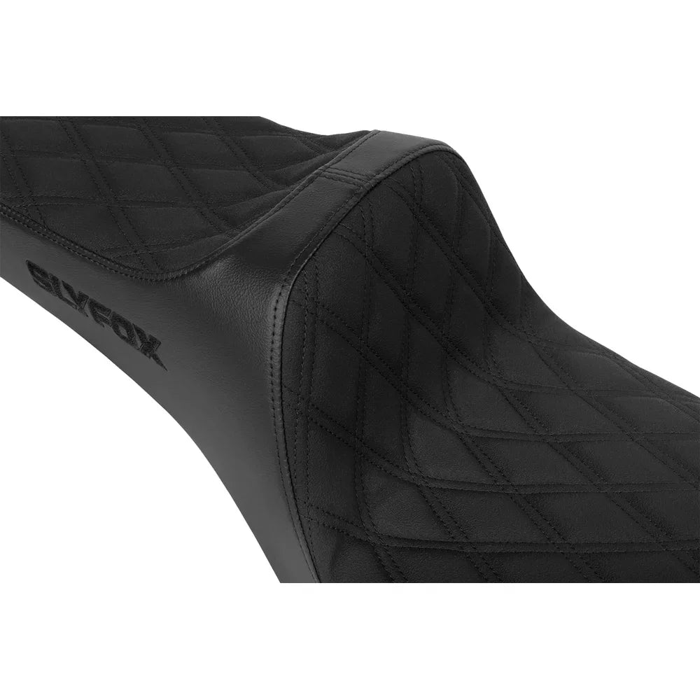 Asiento SLYFOX High Noon Double Diamond Black Logo Black Stitch FXD '96-'03