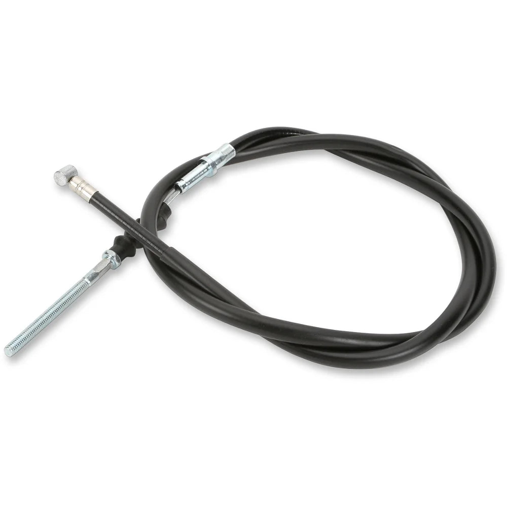 Cable de freno de vinilo negro.