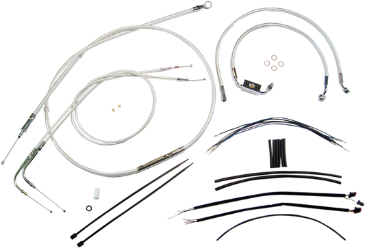 Kit de instalación de manubrio de diseñador Sterling Chromite II® - Kit de instalación de manubrio de diseñador Sterling Chromite II® - 15"-17" - '12-'17 FXDWG