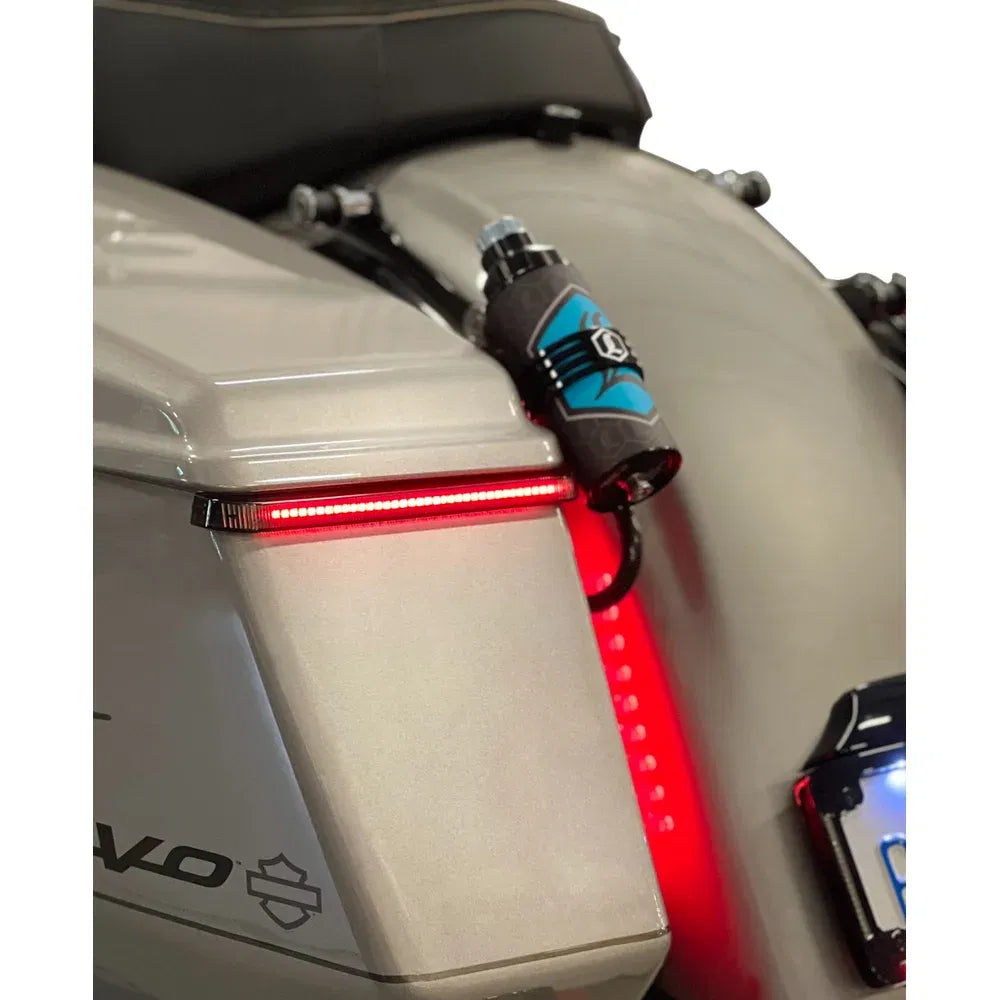 Luces led de perfil bajo para alforjas