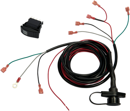 Interruptor de tablero con cableado