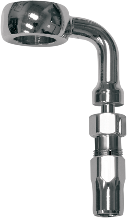 BYO® Banjo para construir su propio con accesorio - Banjo de freno BYO - 12 mm-90° - Acero inoxidable