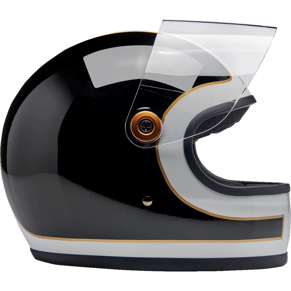 Casco Biltwell Gringo S Gloss White/Black Tracker