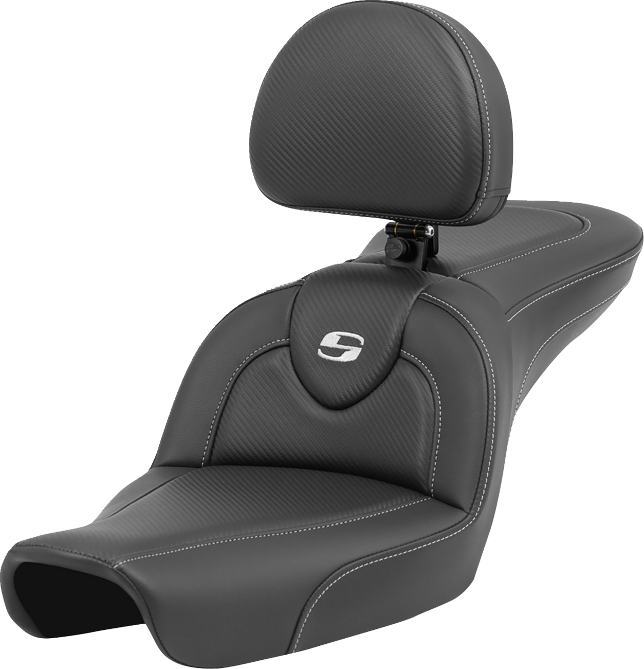 Asiento de fibra de carbono Roadsofa™ - Asiento de fibra de carbono Roadsofa™ - Fibra de carbono - con respaldo - FXD '96-'03