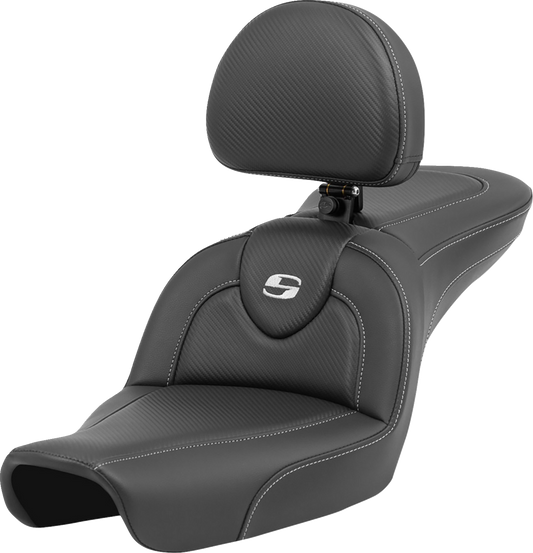 Asiento de fibra de carbono Roadsofa™ - Asiento de fibra de carbono Roadsofa™ - Fibra de carbono - con respaldo - FXD '96-'03