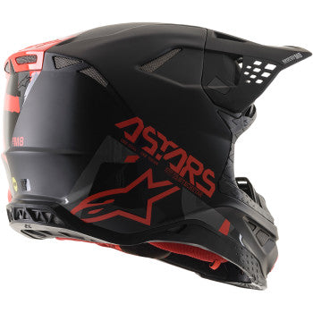 Casco Alpinestars Supertech M8 Echo MIPS® - Negro/Rojo/Gloss