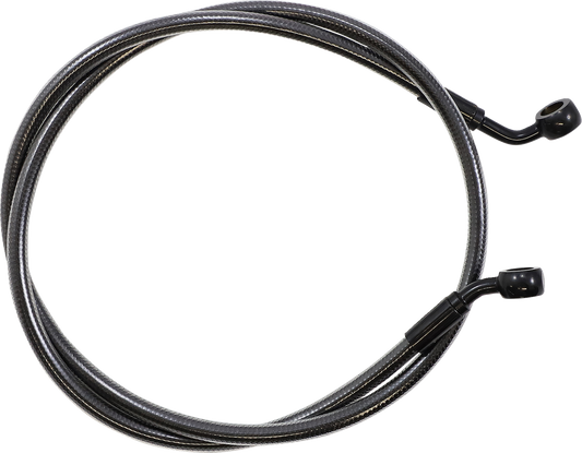 Línea de freno delantero de disco único trenzado E-Z Align - Línea de freno - 35/60° - 42" - Black Pearl