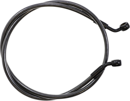 Línea de freno delantero de disco único trenzado E-Z Align - Línea de freno - 35/60° - 42" - Black Pearl