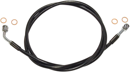 Kit de línea de freno delantero XR de acero inoxidable Extreme Response - Línea de freno - XR - EZ Align - Negro