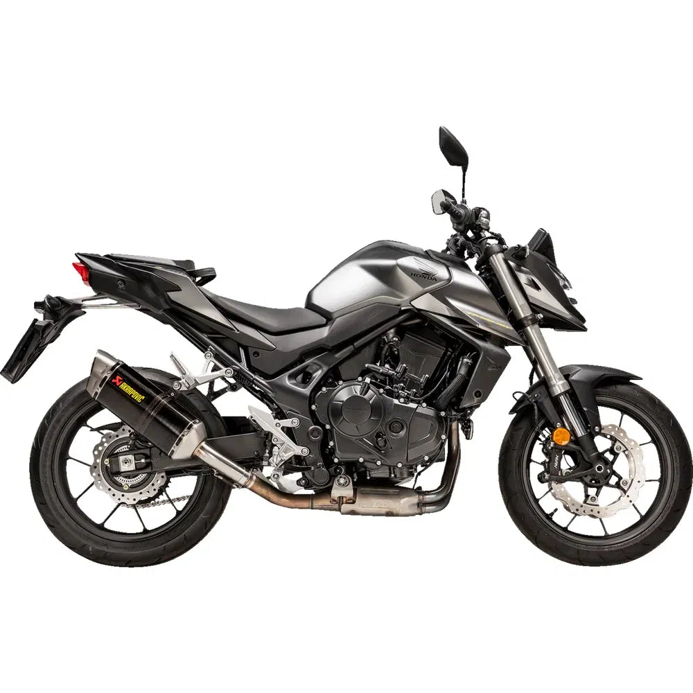 Silenciador slip-on line - fibra de carbono - honda cb750 hornet