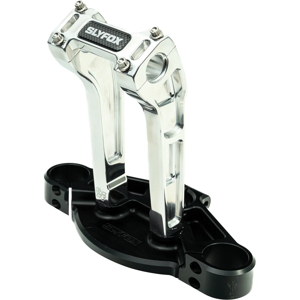 Kit SLYFOX Handlebar Riser Pullback 1" Clamping 8" Rise