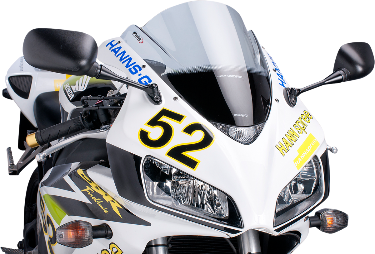 Parabrisas Z-Racing - Parabrisas de carrera - 14-1/2" - Ahumado - CBR1000RR