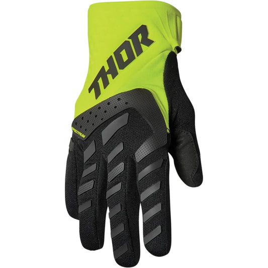 Guantes spectrum negro/ácido