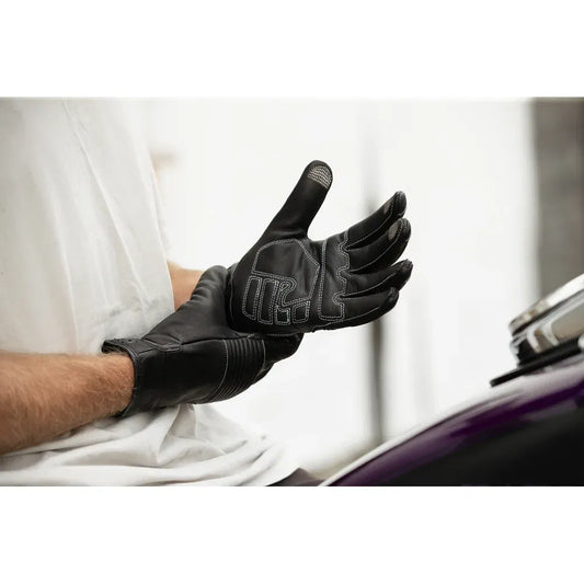 Guantes de cuero guerrero de la carretera