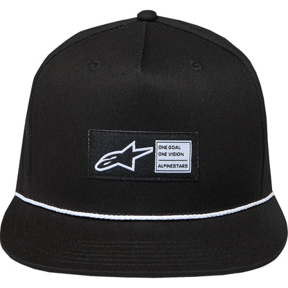 Gorra snapback con etiqueta