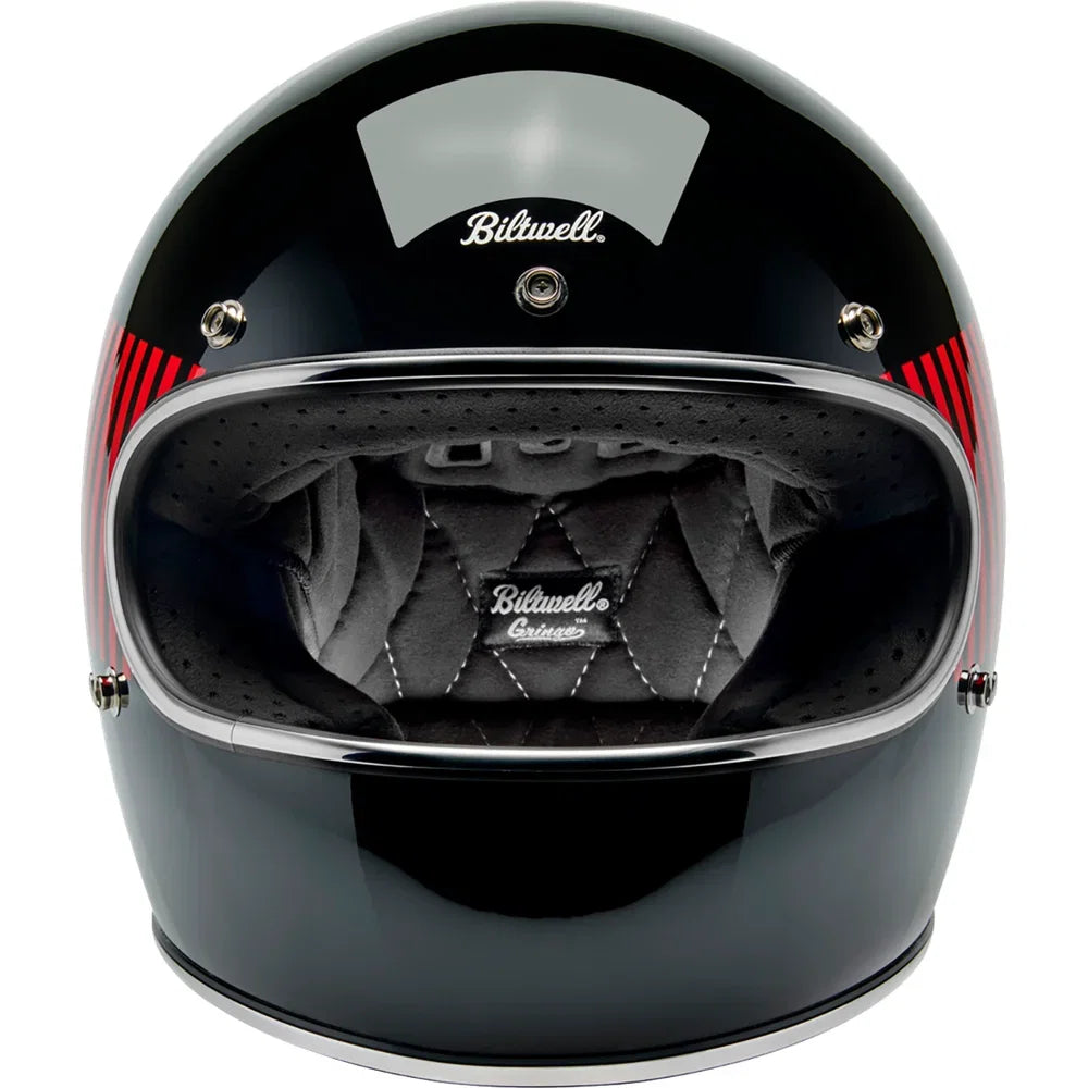 Casco gringo raceflow negro/rojo/blanco/azul