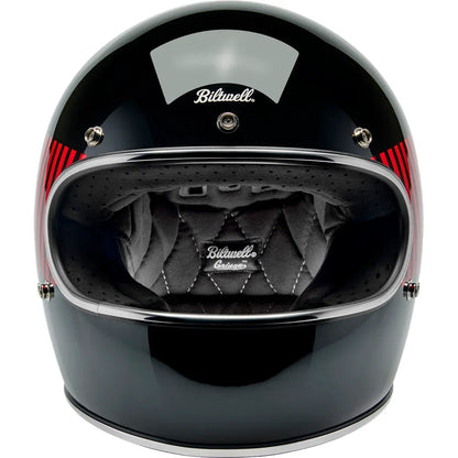 Casco gringo raceflow negro/rojo/blanco/azul