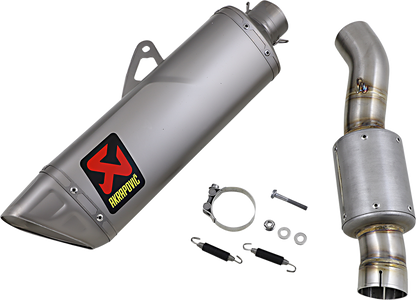 Escape Akrapovic - Track Day Muffler - Titanium