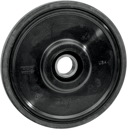 Rueda loca - Rueda loca con rodamiento 6004-2RS - Negra - 5.63" OD x 20 mm ID