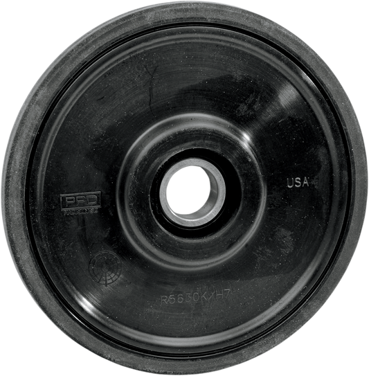 Rueda loca - Rueda loca con rodamiento 6004-2RS - Negra - 5.63" OD x 20 mm ID