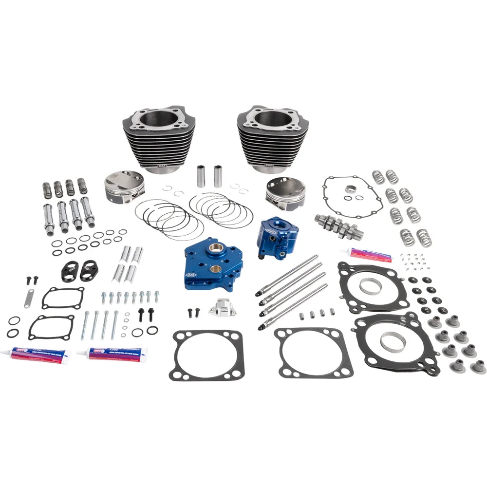 Kit S&S Cycle 132" Power Package Performance 132" Power Package Cooled 496 Drive