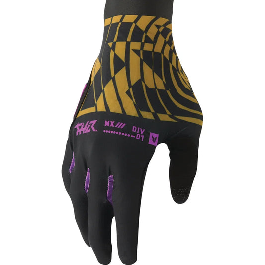 Guantes sportmode negro/caramelo