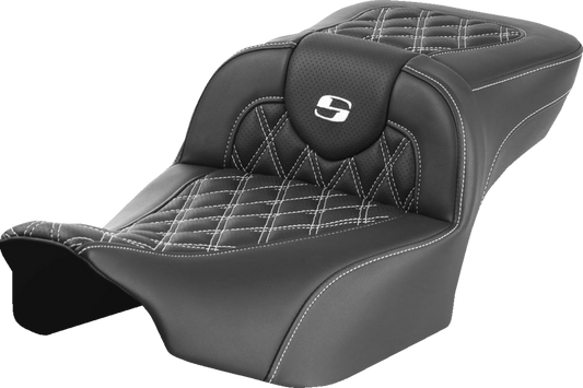 Asiento de alcance extendido Roadsofa™ - Asiento de alcance extendido Roadsofa™ - sin respaldo - Costura de celosía - Costura blanca - FLTR/FLHX '23-'24