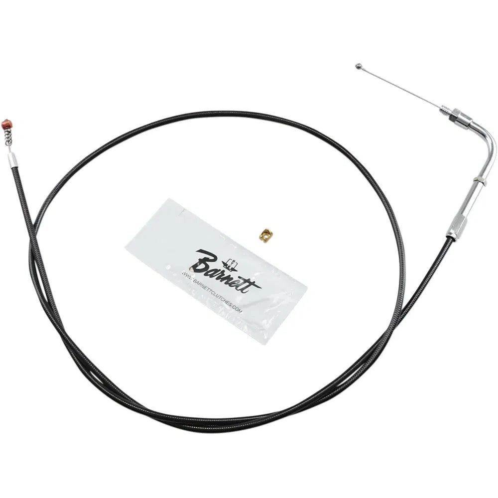 Cable de acelerador/ralentí de vinilo negro