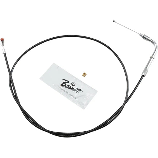 Cable de acelerador/ralentí de vinilo negro