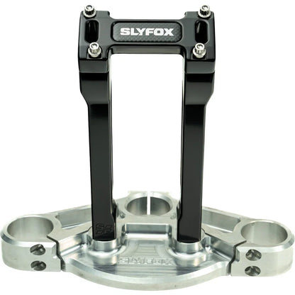Kit SLYFOX Handlebar Riser Straight 1-1/8" Clamping 8" Rise