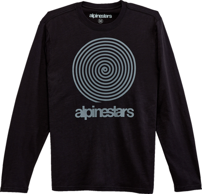 Camiseta de manga larga espiral