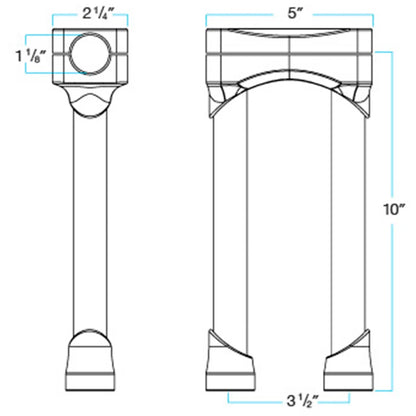 Elevadores murdock o/s de 10"