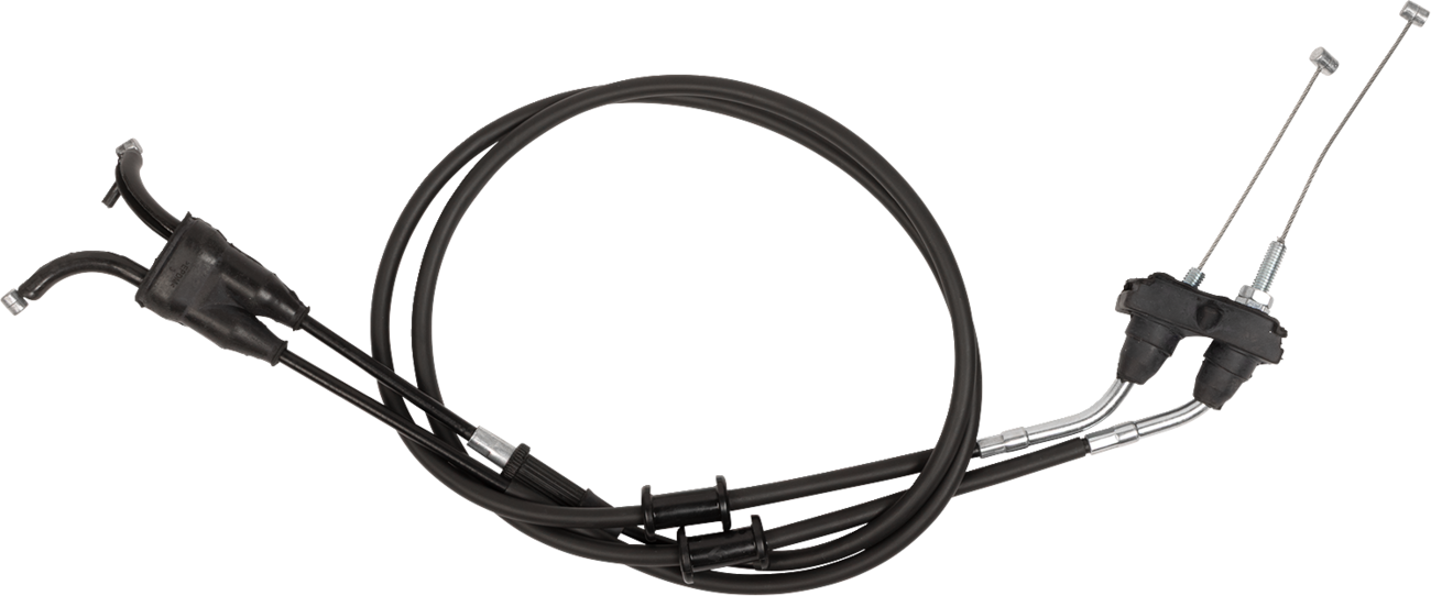 Cable del acelerador de vinilo negro - Cable del acelerador de vinilo negro - Longitud original - Yamaha 250