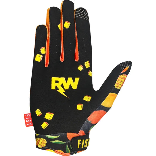 Guantes madness de mango r-willy red label con correas para jóvenes