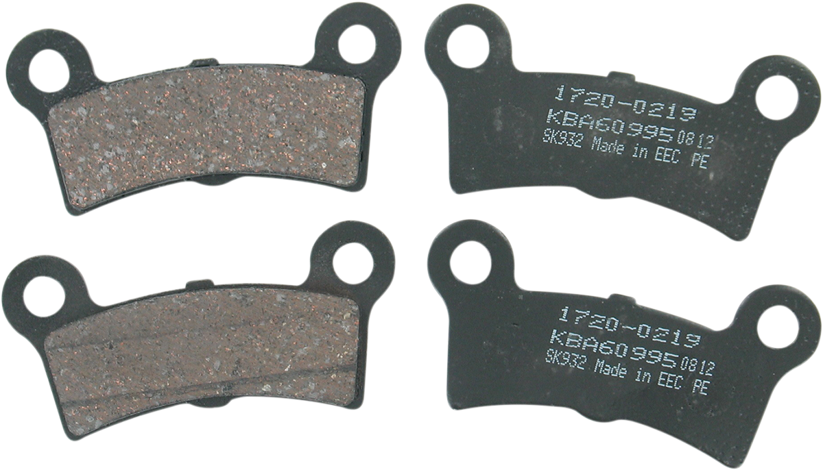 Pastillas de freno orgánicas Harley/Buell