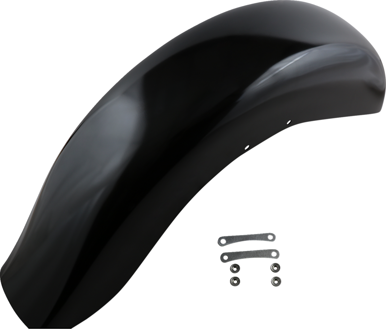 Guardabarros delantero Benchmark para Softail - Guardabarros delantero Benchmark - Acero - 16"-19"