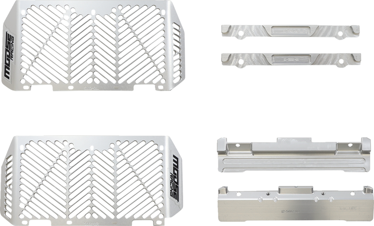 Protectores de radiador Billet - Protectores de radiador Billet - Plata - Yamaha