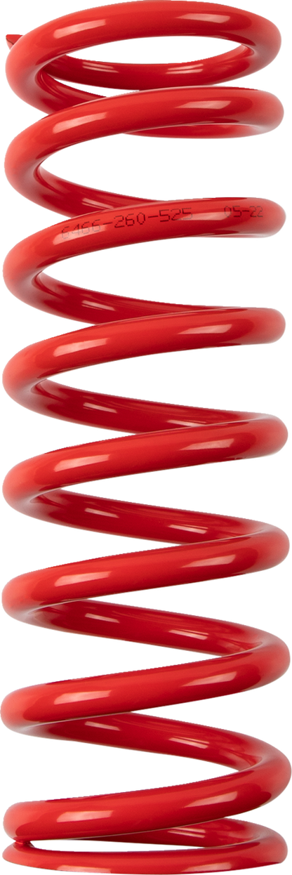Resorte de choque - Resorte de choque - 64/66 mm OD - 52,5 n/mm - Rojo