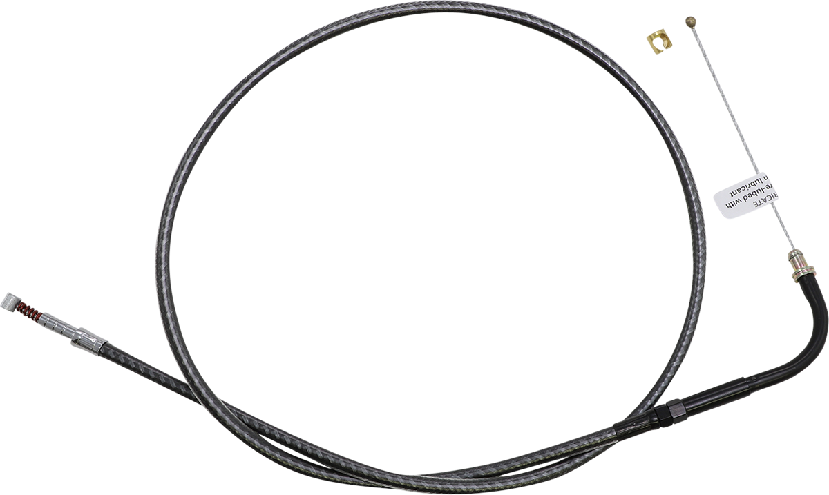 Cable trenzado de acelerador/ralentí KARBONFIBR - Cable de crucero/ralentí trenzado KARBONFIBR - 32-3/4"