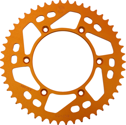 Corona Trasera Aluminio - Corona Trasera - Aluminio - 50 Dientes - Naranja - Husaberg/Husqvarna/KTM
