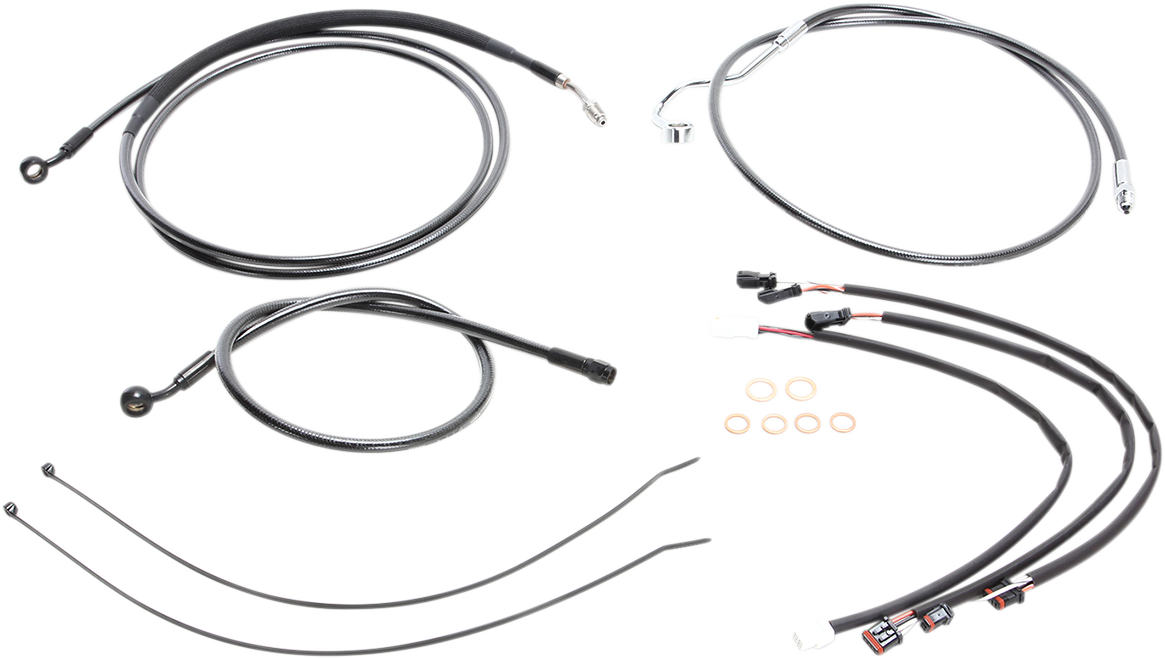 Kit de instalación del manillar superior Black Pearl™ - Kit de instalación del manillar superior Black Pearl™ - 15"-17" - FLHR '17-'19
