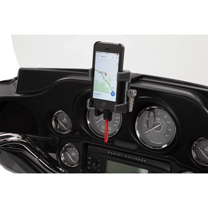 Soporte para smartphone/gps con cargador