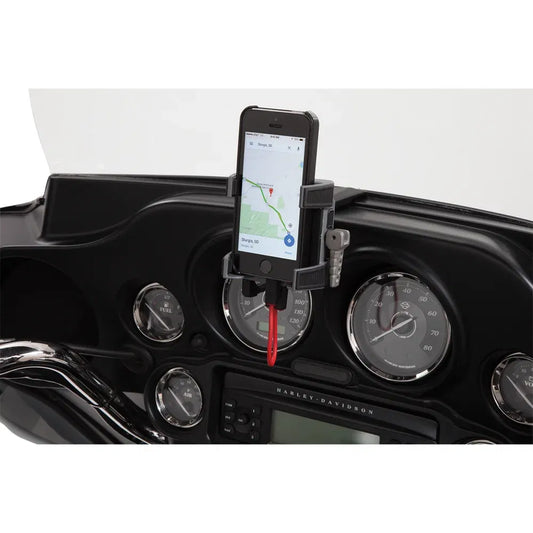 Soporte para smartphone/gps con cargador