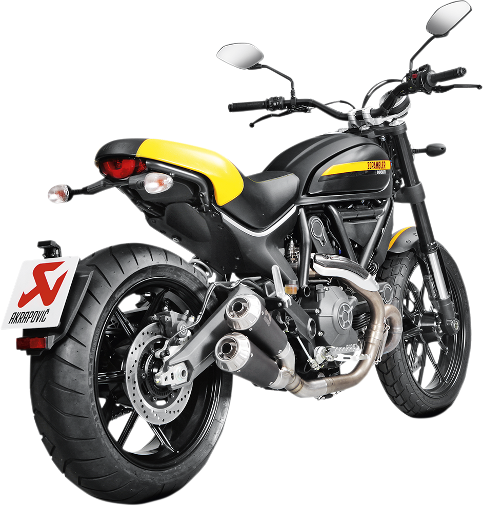 Escape Akrapovic - Ducati Scrambler Titanium Muffler